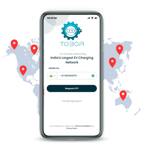 Tobor EV Charging Mobile Application